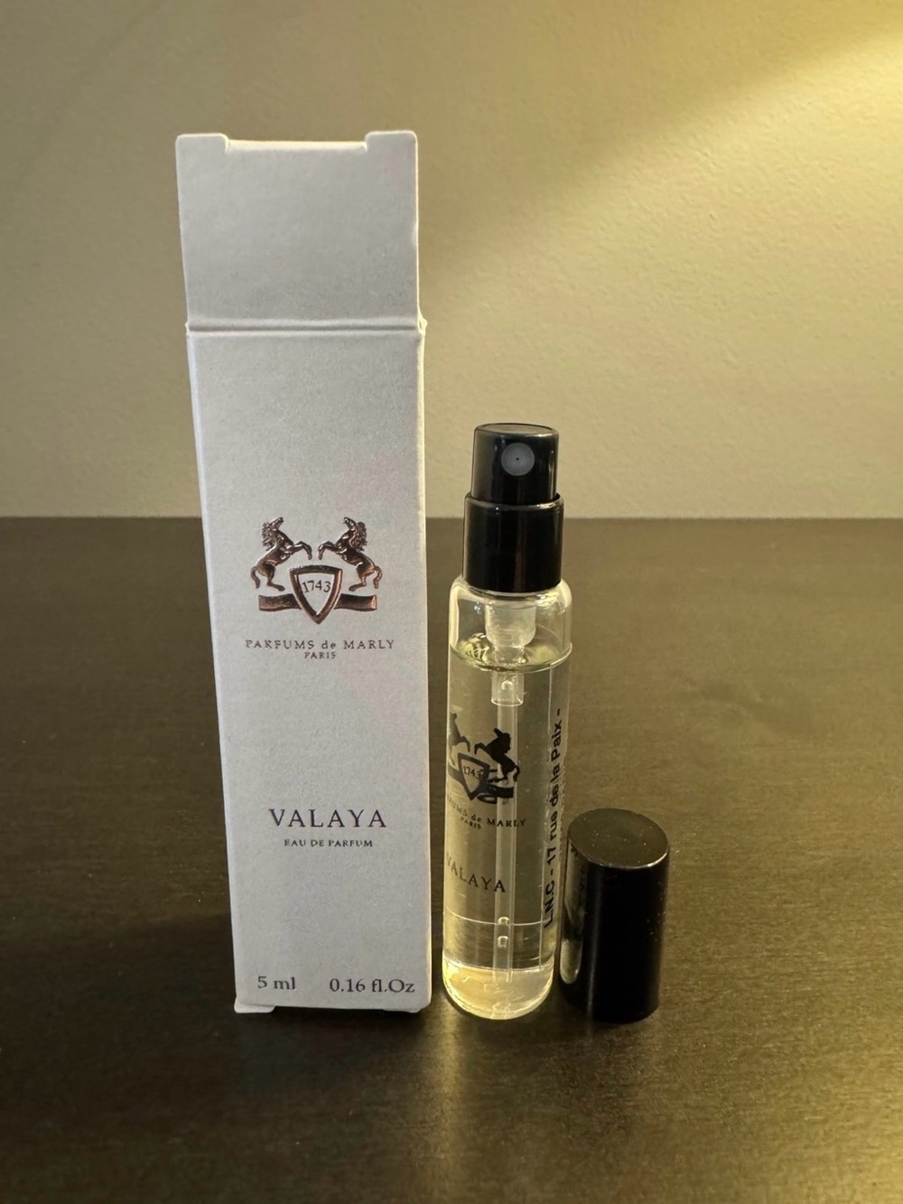 Parfum de Marly Valaya Spray 5 ml .16 oz Travel Size NIB - Picture 3 of 3